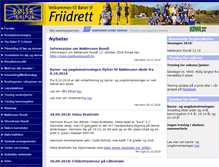 Tablet Screenshot of bif-friidrett.no